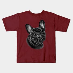 French Bulldog Art Kids T-Shirt